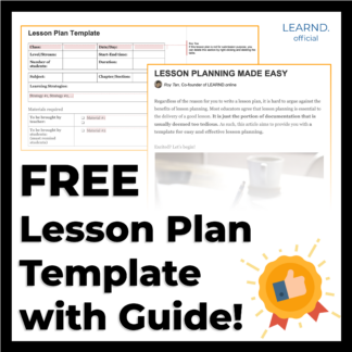 FREE Lesson Plan Template + Guide