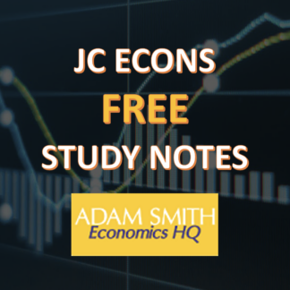 JC H1 and H2 Economics Study Notes - 1. Introduction to JC Economics