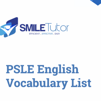 [smiletutor] PSLE English - Vocabulary List